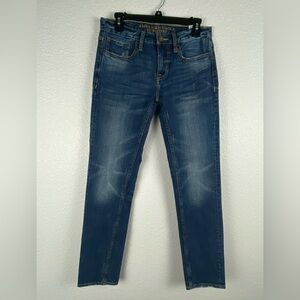 American Eagle Outfitters women’s core flex mid rise skinny jeans, size 28